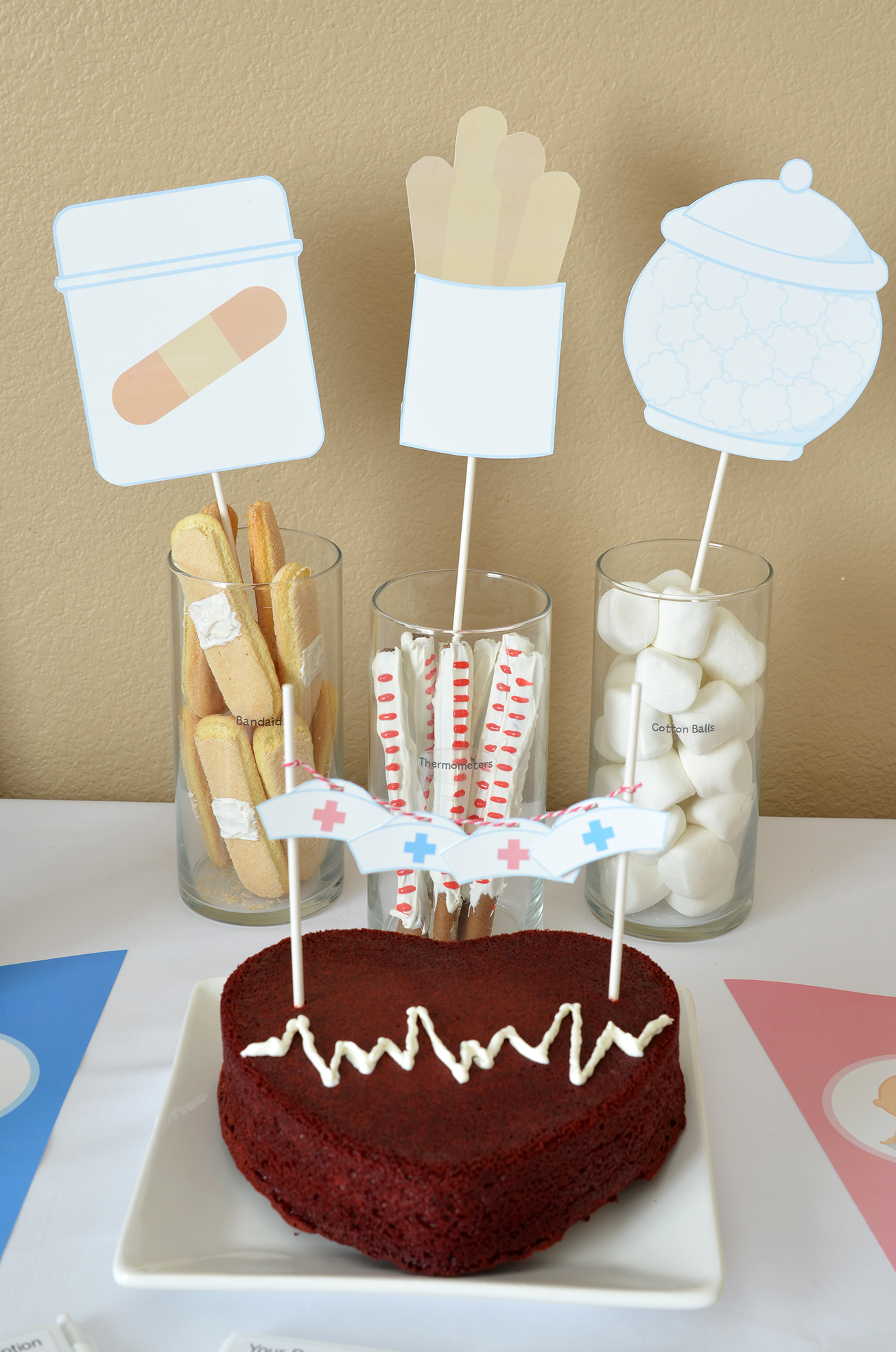 Little Doctor / Nurse On The Way Baby Shower Theme