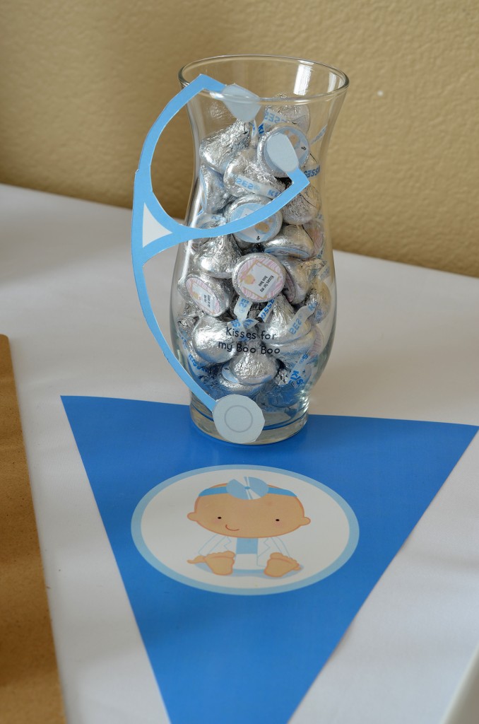 nurse hershey kiss favors