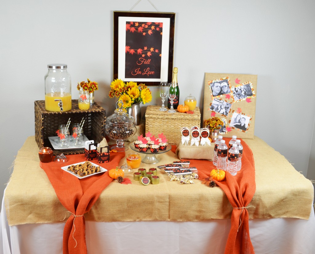 Fall In Love Favor Table