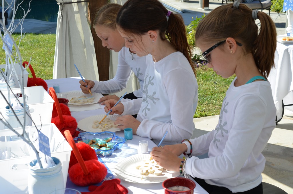 Snowflake Party - Hard at work