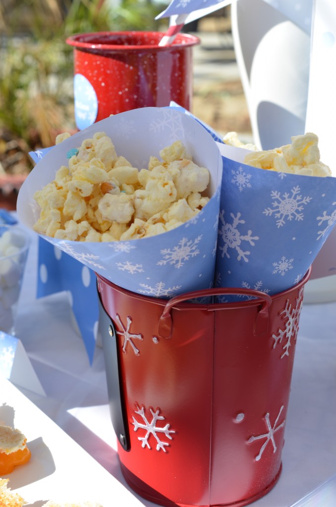 Snowflake Party - Snow Cone Popcorn