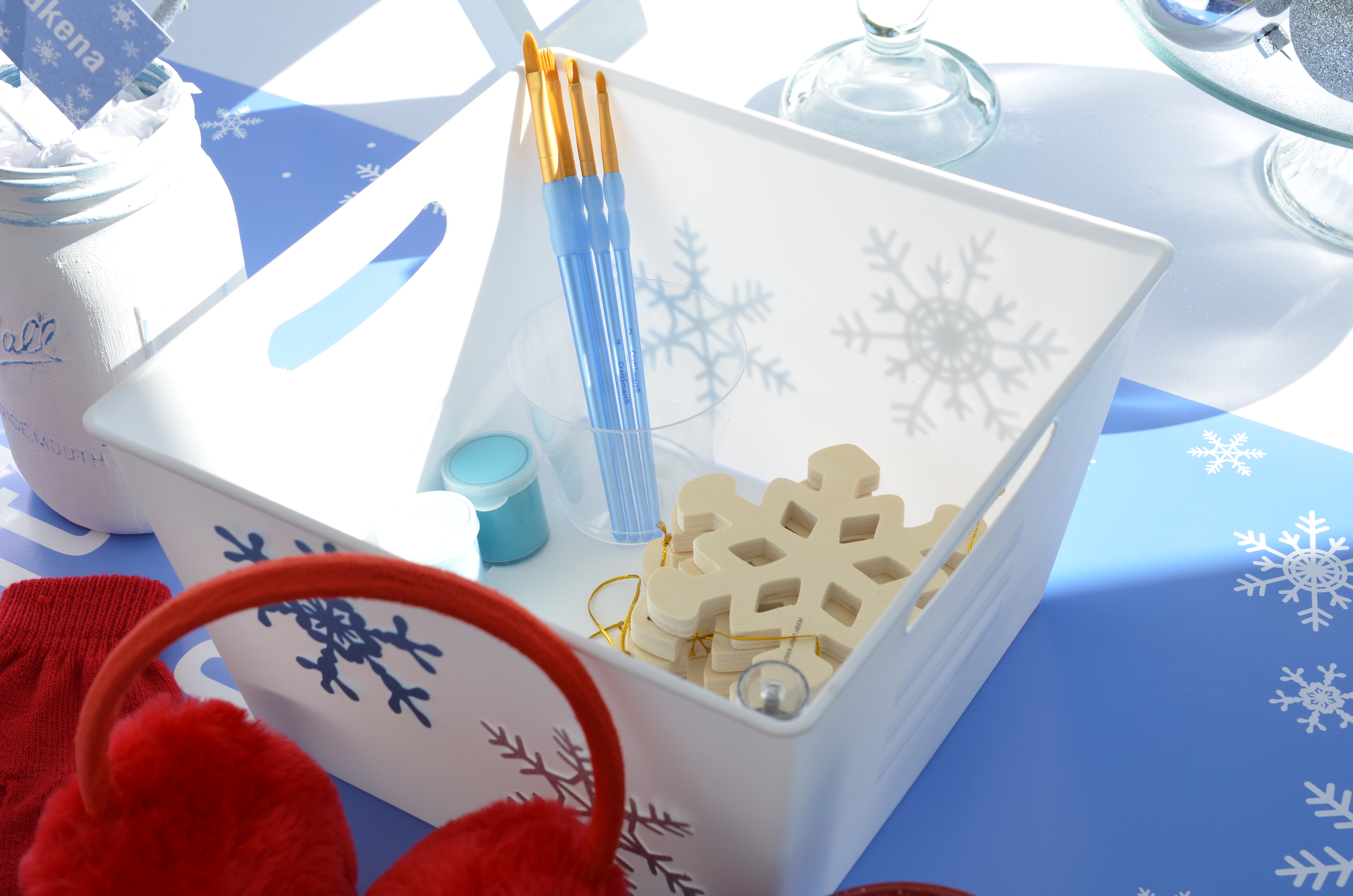 Do You Want To Build A Snowflake Winter Theme Party - Candles and