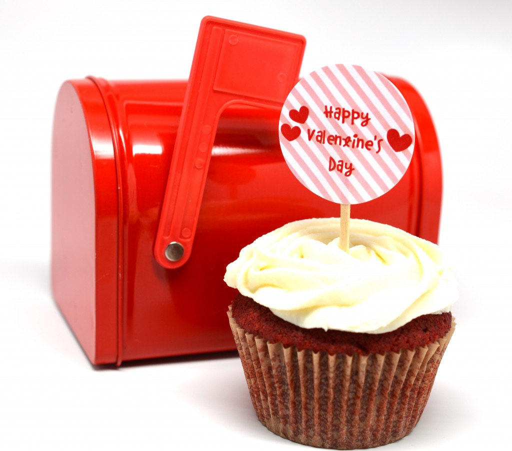 valentine downlaod cupcake topper