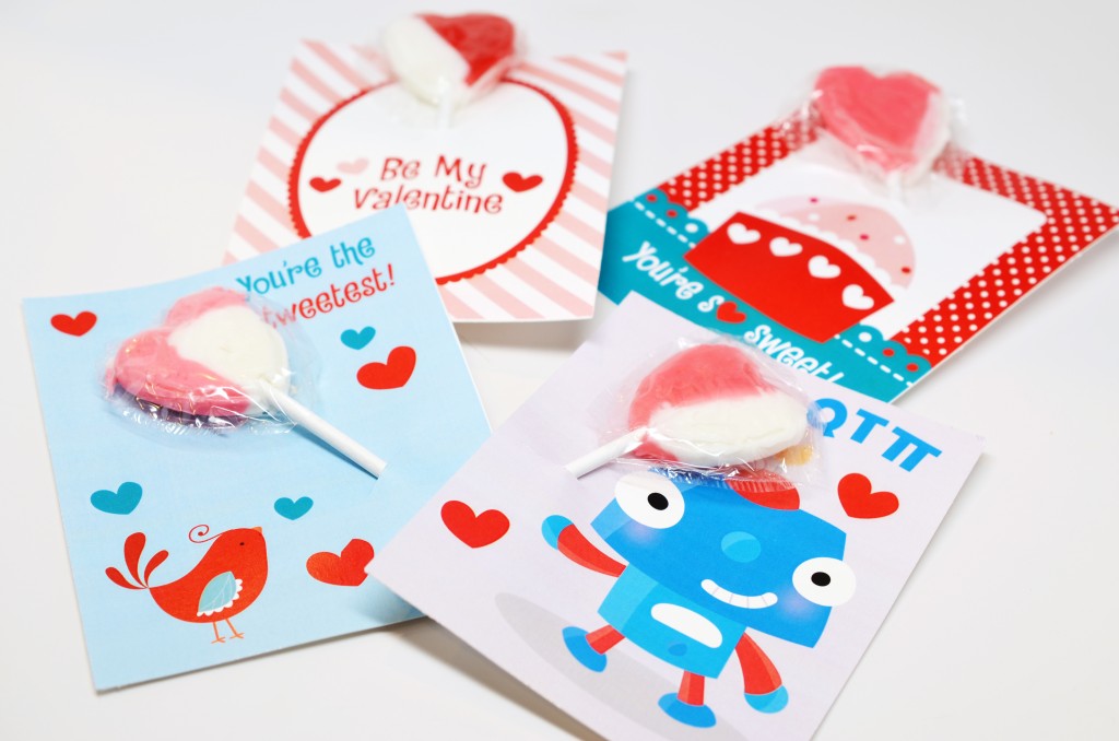 valentine free download lollipop holder