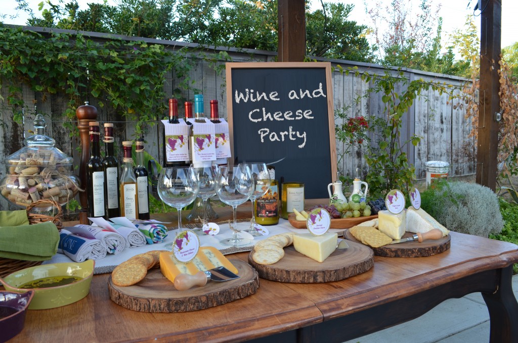 wine and cheese party