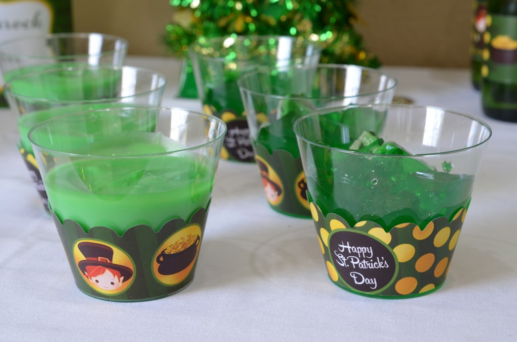 st patricks day printable jello and pudding food