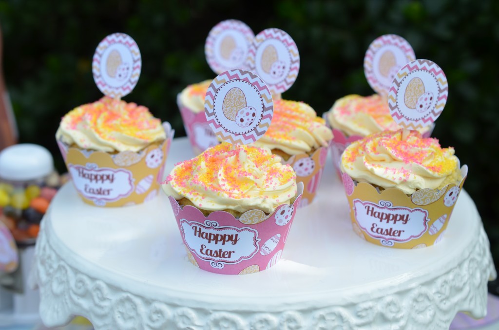 easter party cupcake wrappers