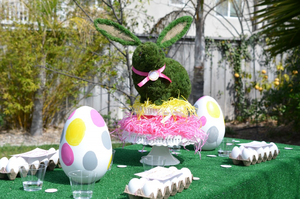 easter party table decor