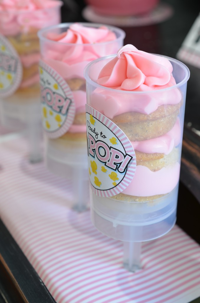 Ready To Pop Baby Shower Pink Push Up POPS display