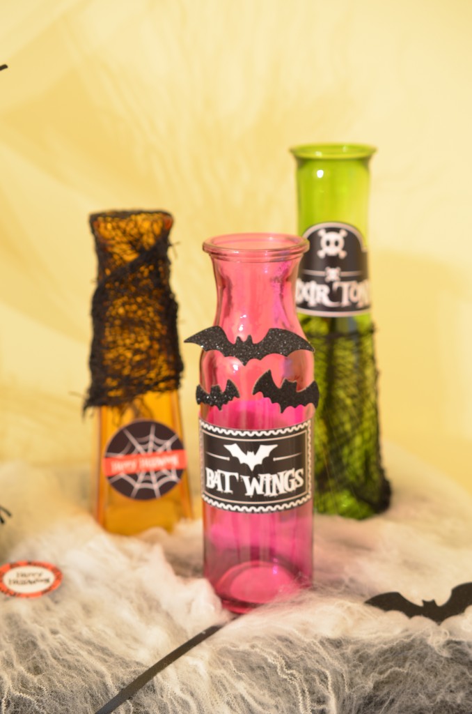 Halloween Party bottle wraps