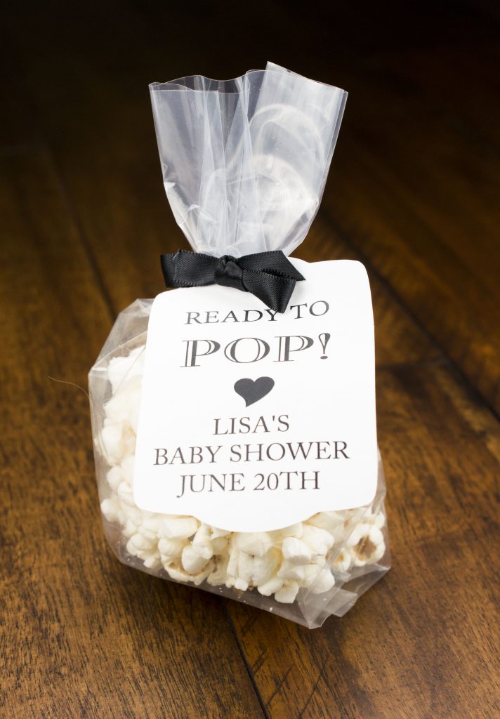 Baby Shower Favor Tag