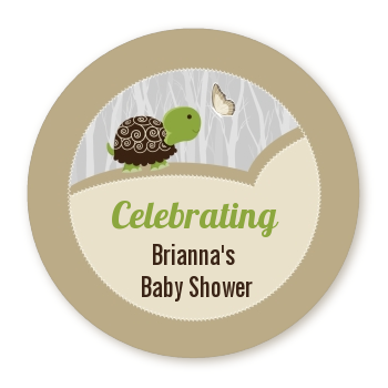  Baby Turtle Neutral - Personalized Baby Shower Table Confetti 
