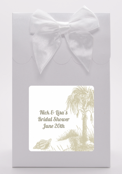 Beach Scene - Bridal Shower Goodie Bags
