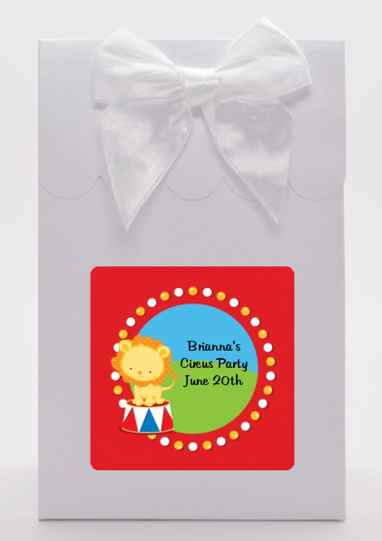 Circus Lion - Birthday Party Goodie Bags