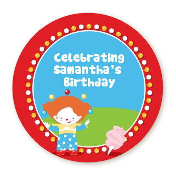  Circus - Personalized Birthday Party Table Confetti 