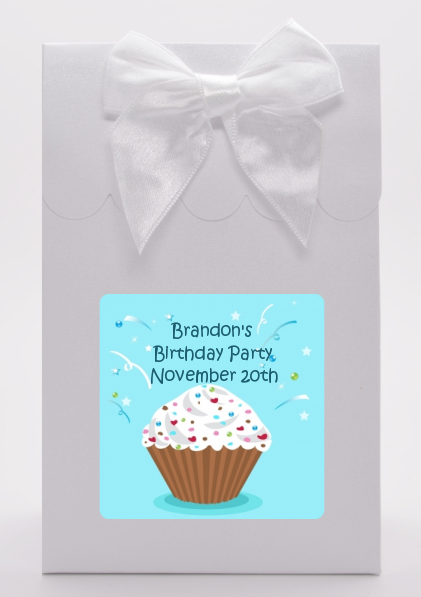Cupcake Boy - Birthday Party Goodie Bags