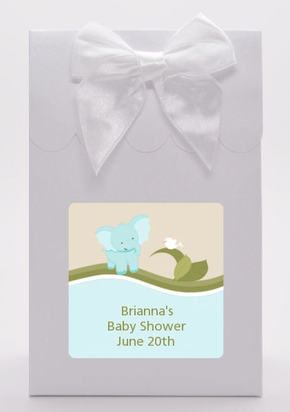 Elephant Baby Blue - Baby Shower Goodie Bags