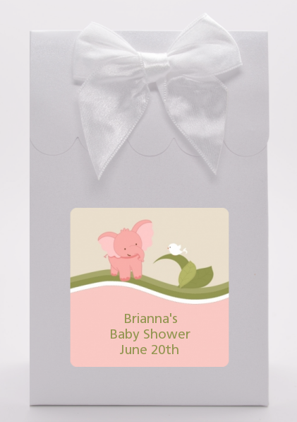 Elephant Baby Pink - Baby Shower Goodie Bags