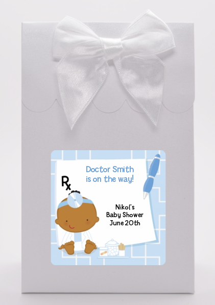  Little Doctor On The Way - Baby Shower Goodie Bags Caucasian