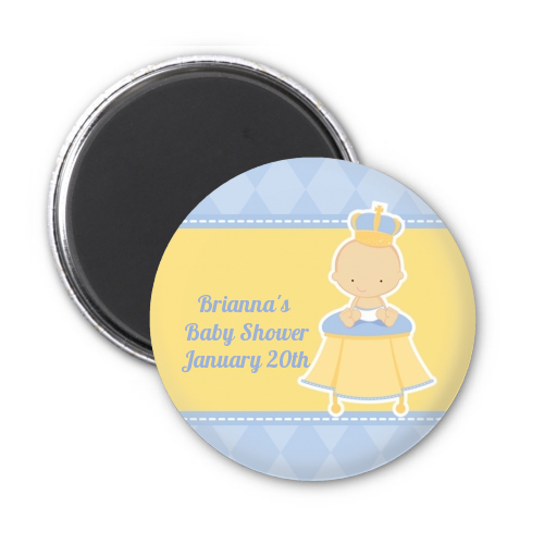  Little Prince - Personalized Baby Shower Magnet Favors Plain