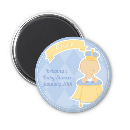  Little Prince - Personalized Baby Shower Magnet Favors Plain