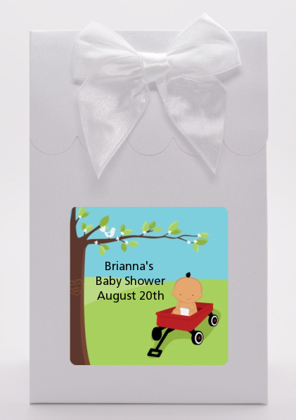  Little Red Wagon - Baby Shower Goodie Bags African American