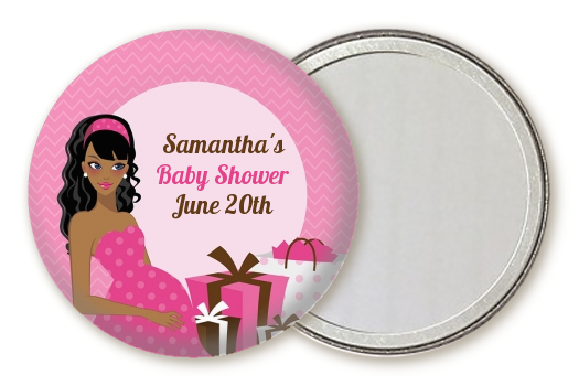 Baby shower mirror hotsell favors