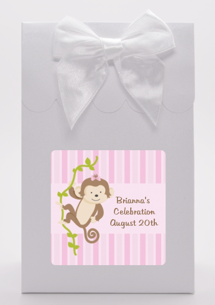 Monkey Girl - Baby Shower Goodie Bags