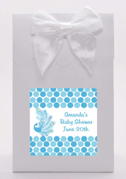 Peacock - Baby Shower Goodie Bags