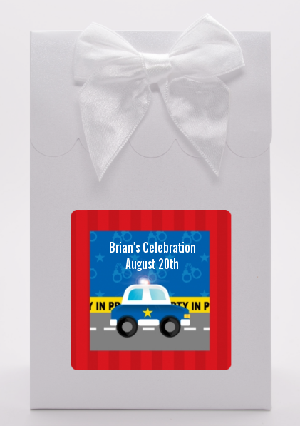 Police Car - Birthday Party Goodie Bags