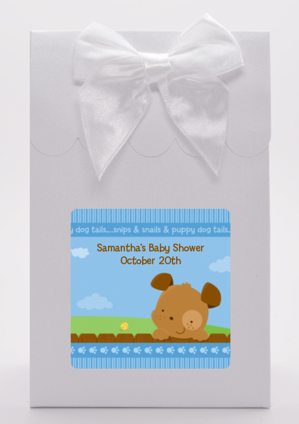 Puppy Dog Tails Boy - Baby Shower Goodie Bags