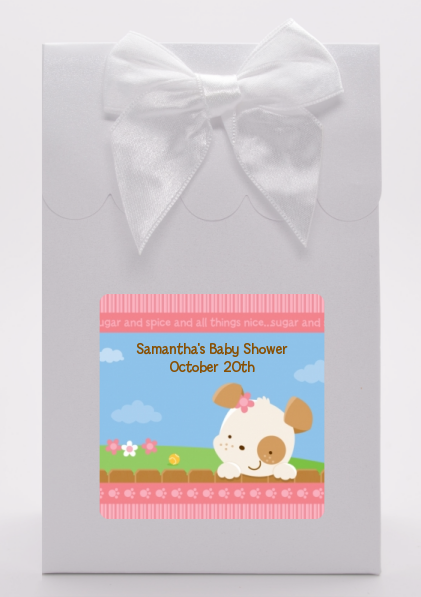 Puppy Dog Tails Girl - Baby Shower Goodie Bags