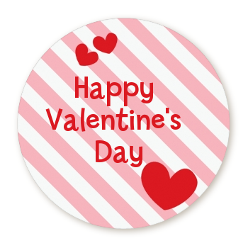 Happy Valentine's Day Personalized Valentine's Day Stickers 