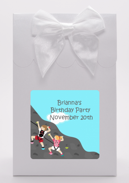 Rock Climbing - Birthday Party Goodie Bags