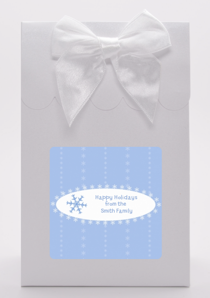 Snowflake Blue - Christmas Goodie Bags