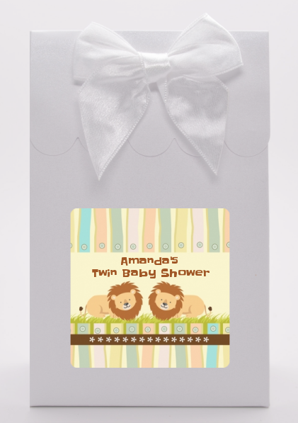 Twin Lions - Baby Shower Goodie Bags