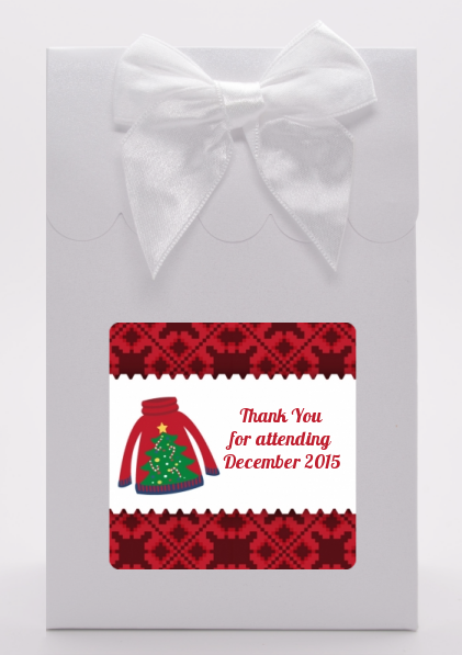 Ugly Sweater - Christmas Goodie Bags