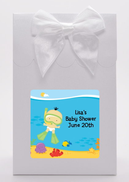Under the Sea Asian Baby Snorkeling - Baby Shower Goodie Bags