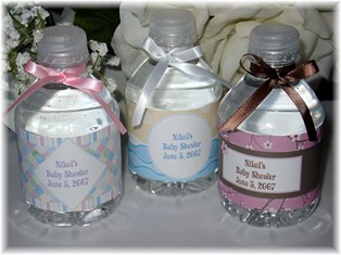 Baby Shower Water Bottle Labels