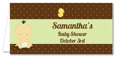 Baby Neutral Asian - Personalized Baby Shower Place Cards