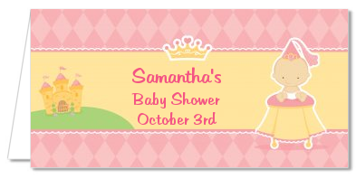 Little Princess - Personalized Baby Shower Place Cards