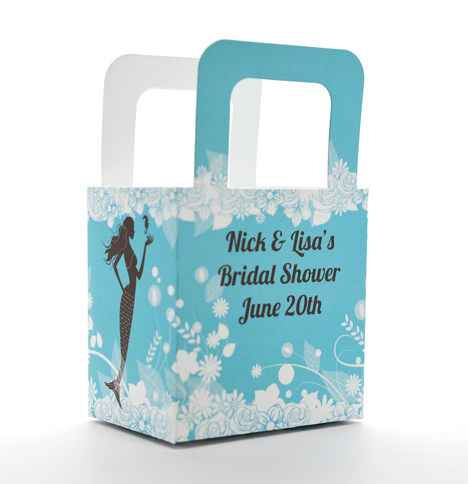Mermaid Bridal Shower Goodle Bags Candles & Favors