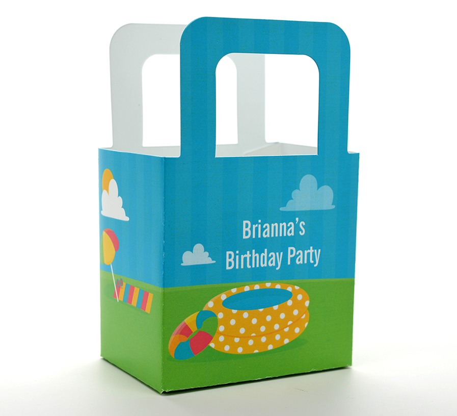 Pool Party Birthday Party Goodle Bags Candles & Favors