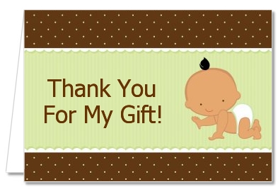 Baby Neutral Hispanic - Baby Shower Thank You Cards