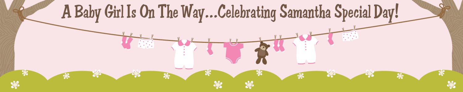 its a girl banners