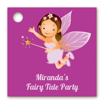 Fairy Princess - Personalized Birthday Party Card Stock Favor Tags