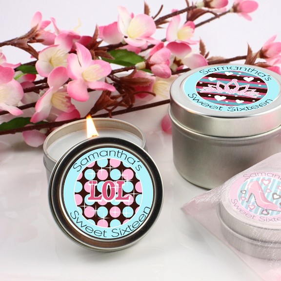 LOL Birthday Party Candle Favors