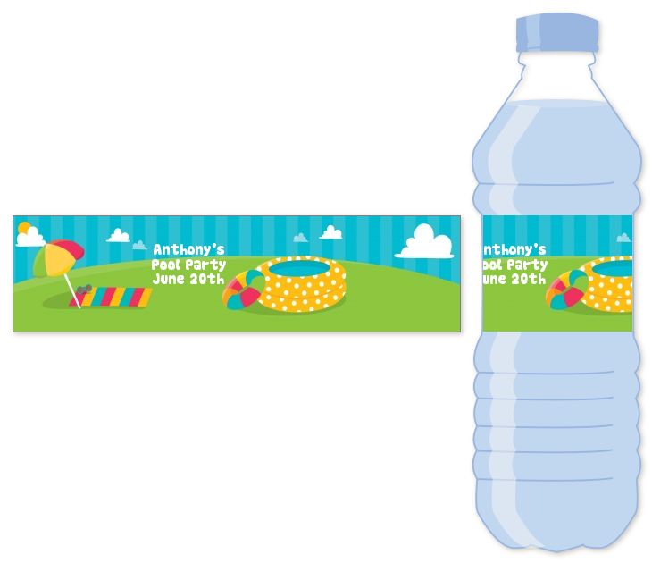 Kids Water Bottle Stickers  Personalized Stickers for Kids