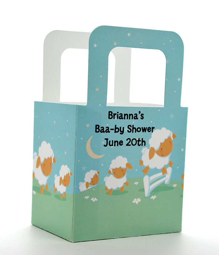 Sheep Baby Shower Goodle Bags Candles & Favors
