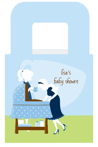 Sip and See It's a Boy - Personalized Baby Shower Favor Boxes